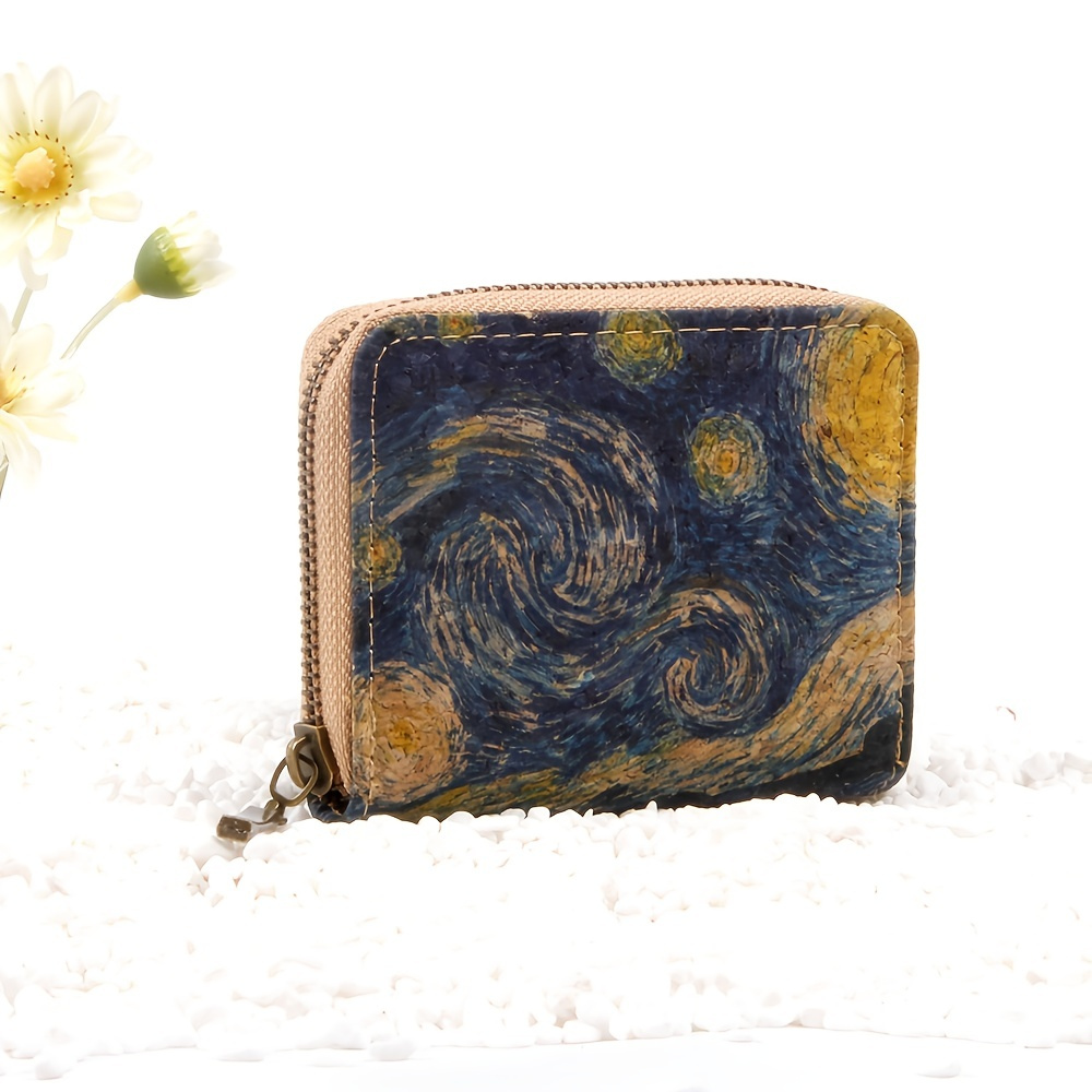 Collezione Van Gogh: portafoglio in sughero con dipinto di Van Gogh