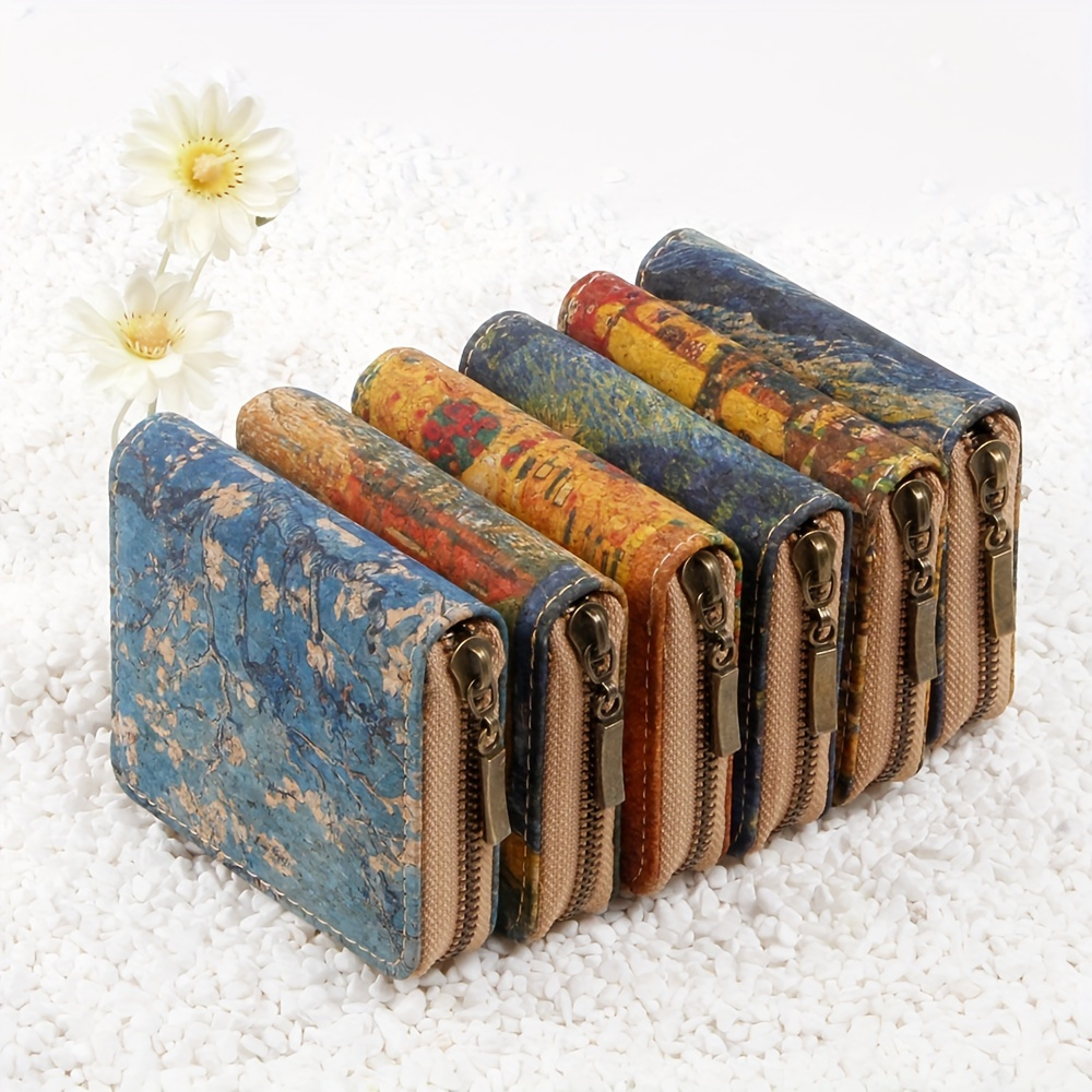 Collezione Van Gogh: portafoglio in sughero con dipinto di Van Gogh